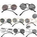 【linfang store】(NEW)Retro Vintage Gothic Round Flip Sunglasses. 