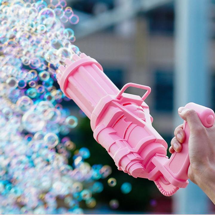 bubble gun toy/Funny Children's Gatling Bubble Toys Bubble Machine Kid Gift For Kids