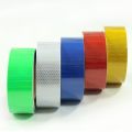 5cm Wide Reflective Tape Safety Warning Conspicuity Film Adhesive tape 2" width red white yellow blue green.