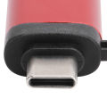USB3.0 Female to TypeC Adapter Converter Charging Data OTG Stretch Head Without Chain(Red ). 