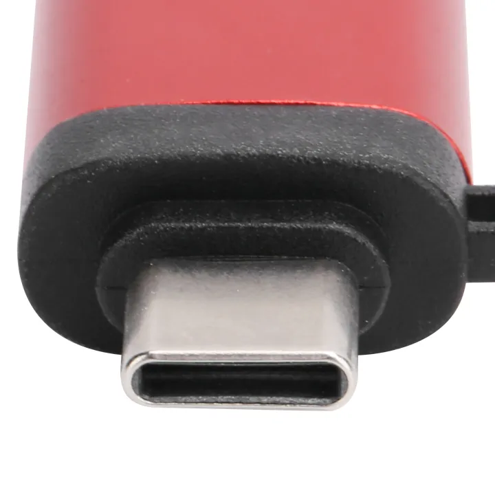 USB3.0%20Female%20to%20TypeC%20Adapter%20Converter%20Charging%20Data%20OTG%20Stretch%20Head%20Without%20Chain(Red%20)%20-%20Image%204
