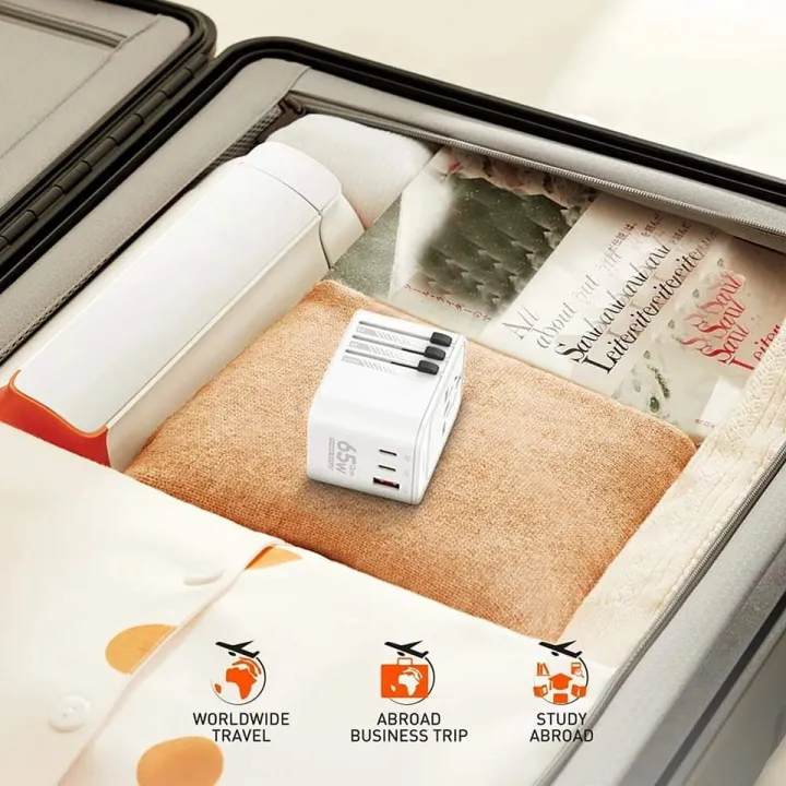 Ldnio%20Z6%2065W%203%20USB%20Ports%20GaN%20Universal%20Travel%20Adapter%20-%20White%20-%20Image%206