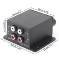 Car  Amplifier Audio Regulator Bass Subwoofer Equalizer Crossover Controller 4 Rca Adjust Line Level Volume Amplifier. 