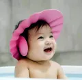 1 pcs Adjustable Baby Shower Cap Newborn Hair Washing Cap Kids Hearing Protection Children Safe Shampoo Shield Bathing Head Cover. 