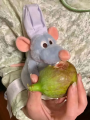 16cm Store Ratatouille Chef Remy Magnetic Shoulder Toy Gifts Kawaii Plush Stuff Toys For Friends Birthday Gift. 