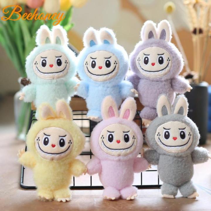 Beehoney1 Labubu Plush Toys For Kids Kawaii Stuffed Toys Labubu Doll Key Chain Birthday Gifts For Boys And Girls
