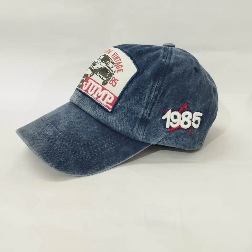 CAPRICORN VINTAGE 1985 JUMP Denim/ jeans Febric Cap/ Hat  display picture 1