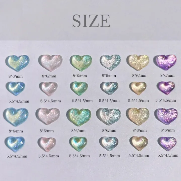 1Bag%203D%20Transparent%20Love%20Heart%20Charm%20For%20Nail%20Art%20Decoration%20Clear%20Resin%20Nail%20Charms%20Rhinestone%20Jewelry%20for%20Manicure%20Accessories%20-%20Image%206