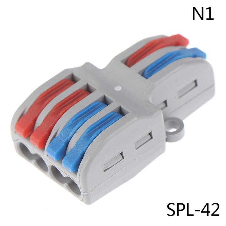 Spring Lever Terminal Block Electric Cable Wire Connector PCT-222 SPL-62 SPL kq Encounter