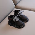 Fall/Winter 2022 New Kids Martin Boots Girls British Style Boots Boys Side Zipper Fashion Booties. 