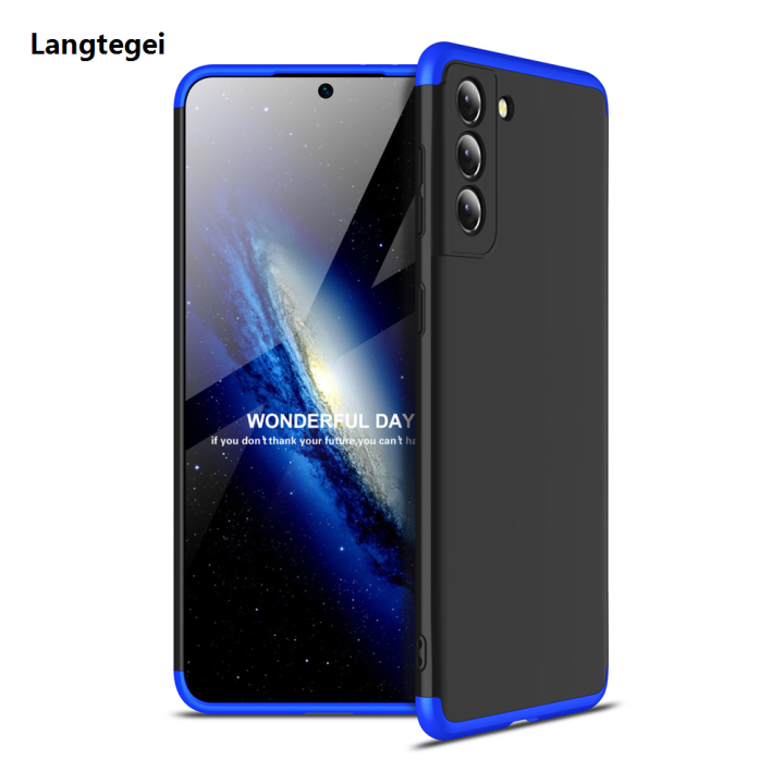 OriginaI%20GKK%20360%20Protection%20Case%20Dual%20Tone%20Front%20and%20Back%20Case%20Full%20Body%20Cover%20Samsung%20Galaxy%20S21%20-%20Image%203