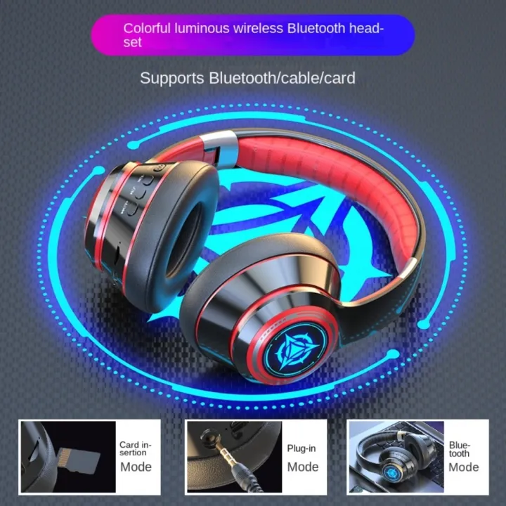 Mega%20Bass%20Wireless%20Bluetooth%205.2%20Headphones%20Pluggable%20Card%20Over-Ear%20Computer%20Wireless%20Headphones%20Noise%20Canceling%20with%20Microphone%20-%20Image%202