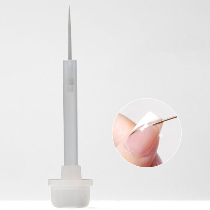 10Pcs Nail Polish Brush Nail Polish Bottle Replacement Brush Manicure Tools Layor