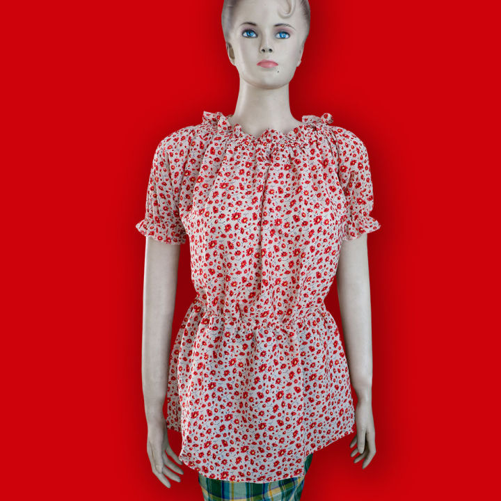 Diamond%20Georgette%20Stylish%20Top%20for%20Girls%20and%20Women%20Western%20Fashion%20Tunic%20Casual%20Wear%20Elegant%20Outfit%20-%20Image%204
