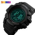 SKMEI Sports Outdoor Pedometer Calories Altimeter Compass Thermometer Waterproof Digital Watch For Men 1358.
