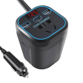1 Piece Car Charger Inverter Power Inverter Black 12V 24V DC to 220V AC Converter Car Adapter Plug Socket. 