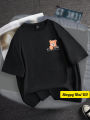 Oversized Drop Shoulder T-Shirt Loose Fit Casual Style T-Shirt.