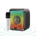GREATNICE GTS-1886 Bluetooth, USB, SD Card & FM Radio Supported RGB Colorful Speaker With Wireless Mic. 