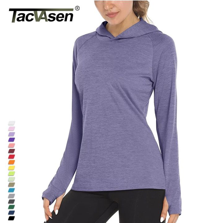 TACVASEN%20UPF50+%20Breathable%20Long%20Sleeve%20Hoodie%20T-shirts%20Womens%20Sun/UV%20Protection%20Casual%20Hooded%20T%20shirts%20Outdoor%20Sports%20Pullover%20-%20Image%202