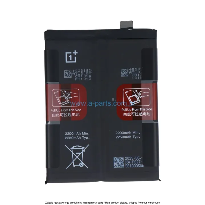 Loctus BLP829 Replacement Battery For OnePlus 9 - 4500mAh With Installation Toolkit