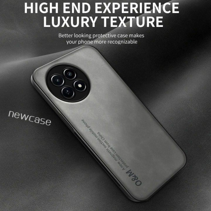 Luxury%20Plain%20Skin%20Texture%20Leather%20Casing%20For%20Xiaomi%20Civi%204%20Pro%205G%202024%20Civi4%20Civi4Pro%20Automatic%20Suction%20Camera%20Protect%20Matte%20PC%20Hard%20Case%20Business%20Shockproof%20Phone%20Case%20Back%20Cover%20-%20Image%205