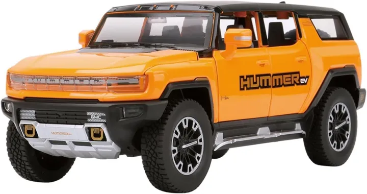 1:24%20for%20Hummer%20EV%20SUV%20Off-Road%20Alloy%20Car%20Die%20Cast%20Toy%20Car%20Model%20Sound%20and%20Light%20Children's%20-%20Image%202