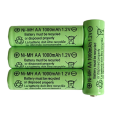 AA Batteries, 1.2V Ni-MH Rechargeable Battery-1000 mAh. 