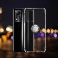 Phone Case Infinix Note11 NFC Back Cover Full Cover Shockproof Magnetic Car Ring Stand Cover Infinix Note 11 NFC Transparent Casing 360 ° Holder Ring.
