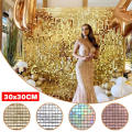 Glittery Backdrop Wall Panels Glamorous Dazzling Sparkling Sequin Backdrop Shimmering Luxurious Shimmer Backdrop for Wedding.