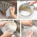3/5 Pcs ( Double Lear ) Silver Plastic mix Kitchen Cleaner Double Lear magic majoni Multiple Purpose magic majoni Dish majoni.