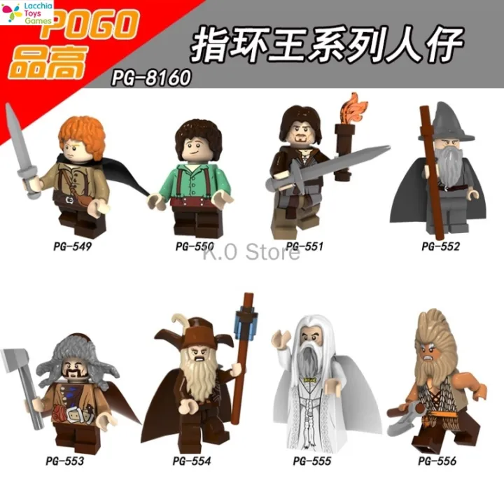 LT【ready stock】Legoing Lord of the Rings Series Children's Educational Puzzle Building Blocks Toy