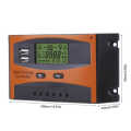 MPPT Solar Charge Controller Automatic Identification 12/24V Panel Regulator 20A. 