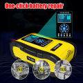 12V 10A / 24V 6A / 12V 2A Car Battery Charger For LiFePo4 Wet Dry Lead Acid AGM Gel Batteries Digital Pulse Repair Smart EU Plug.