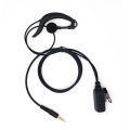 3.5mm PTT Ear Hook Earphone for Smartphones for Zello Voxer for iPhone for Cellphones Push-To-Talk Headset.