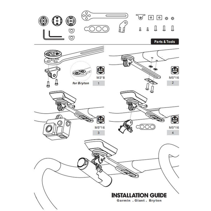 ICQURBT%202X%20Carbon%20Fiber%20Bike%20Computer%20Mount%20Bicycle%20Road%20Bike%20Cycling%20Computer%20Meter%20Mount%20Holder%20for%20Mount%20-%20Image%207