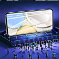 4in1 Full Cover For Huawei Honor X9 4G 5G Tempered Glass Protective Film Screen Protector 6.81 For Honor X 9 Safety Camera Lens. 