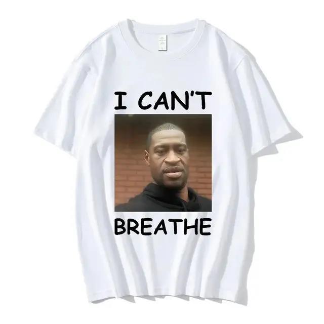 I%20Can%20Breathe%20George%20Floyd%20White%20Geek%20Letter%20Printed%20T-shirt%20Women's%20Casual%20Loose%20T-shirt%20Large%20Unisex%20Top%2077899%20-%20Image%202
