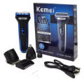 Kemei Km-6330 3 in1 Multifunction Hair Clipper Grooming kit Trimmer and Shaver for men. 
