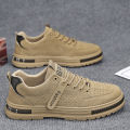 Labor Protection Men's Shoes Non-Slip Waterproof and Hard-Wearing Men's Construction Site Work Summer Breathable Lightweight Deodorant Work Fashionable Sports Shoes.