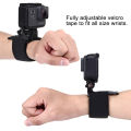 PULUZ Adjustable 28.5 cm Wrist Strap with Mount Wrist Strap for GoPro HERO 8 7 6 5 5 DJI Osmo Action Xiaoyi and Other Action Cameras.
