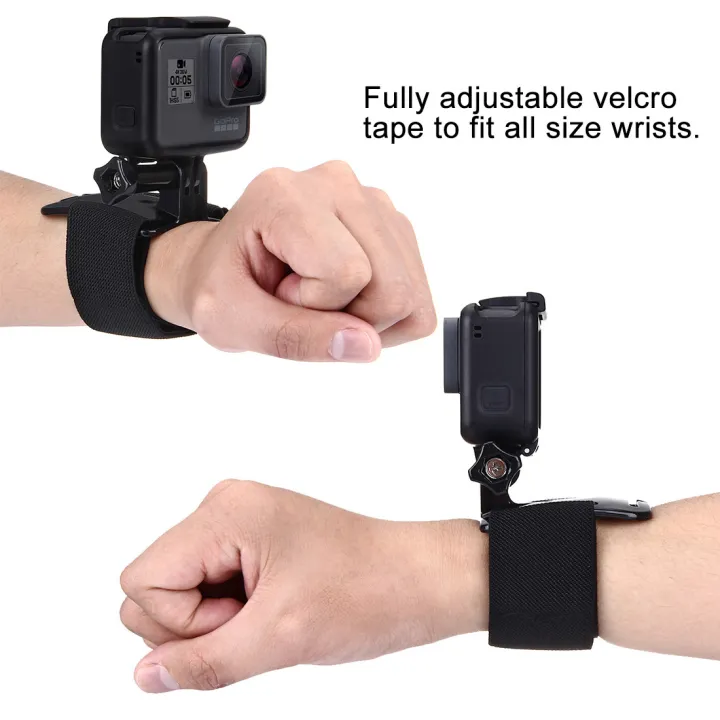 PULUZ%20Adjustable%2028.5%20cm%20Wrist%20Strap%20with%20Mount%20Wrist%20Strap%20for%20GoPro%20HERO%208%207%206%205%205%20DJI%20Osmo%20Action%20Xiaoyi%20and%20Other%20Action%20Cameras%20-%20Image%205