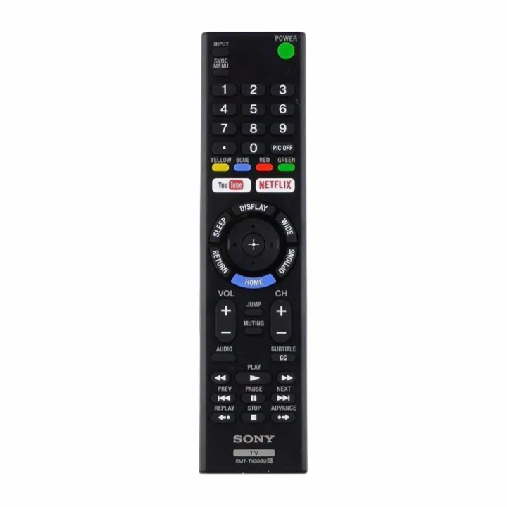 Sony%20YouTube%20&%20Netflix%20Smart%20TV%20Remote%20Control%20-%20Image%202