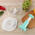Hand Press Push Chopper | Food Chopper | Mixer Cutter for Salad. 