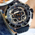 MEGIR Chronograph Men Sport Watch Fashion Silicone Army Military Watches Relogio Masculino Quartz Wrist Watch Clock Men 2056. 