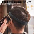 DIY Home Hair Trimming Home Haircuts Curved Headband Silicone Neckline Shaving Template and Hair Cutting Guide Hair Styling Tool. 