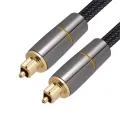 Optic Audio Cable 2M Toslink SPDIF Coaxial Cable for Amplifiers Player Soundbar Cable. 