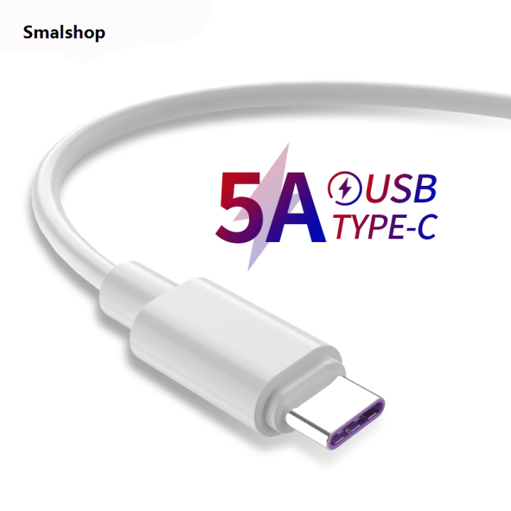 Smalshop 5A Charge Cable For Iphone Type C Micro USB Mobile Phone Charger Cable 0.5M 1M 1.5M 2M 3M For Huawei Samsung Xiaomi Data Line