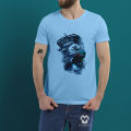 Digital Printed Short Sleeve T-Shirt For Men - Genji.