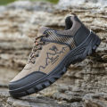 Hiking shoes men's breathable, wear-resistant, comfortable, casual outdoor work shoes, foreign trade plus-size men's shoes stock wholesale. 