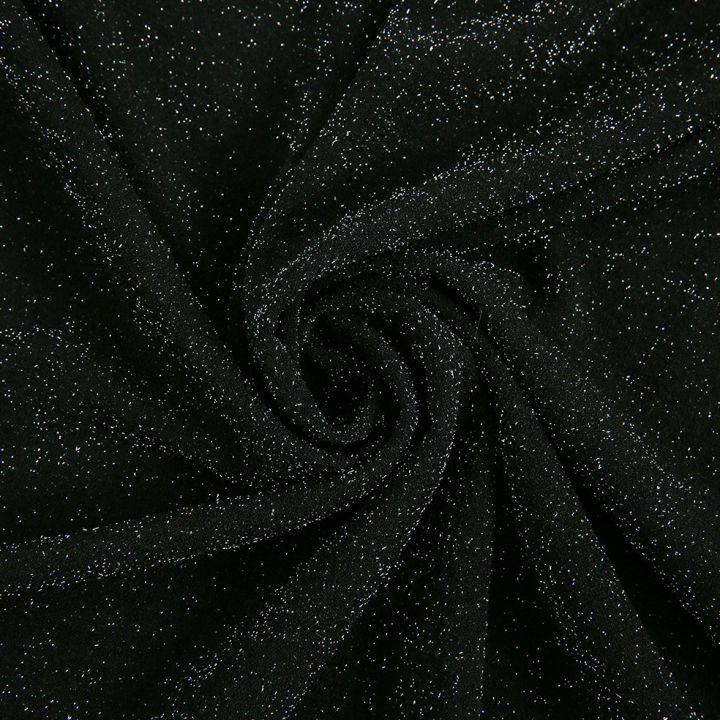 Spring, summer and autumn fashion women's shiny thick thread cloth full polyester messy hemp pattern gold and silver filigree knitted fabric in stock